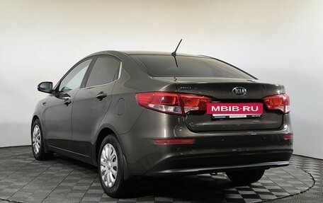 KIA Rio III рестайлинг, 2016 год, 1 197 900 рублей, 6 фотография