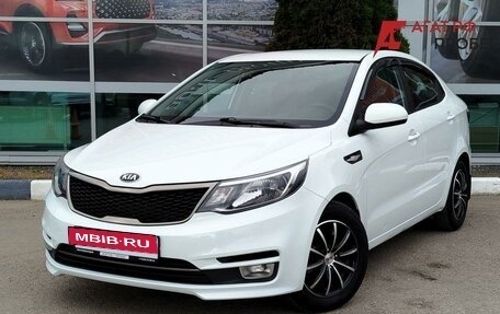 KIA Rio III рестайлинг, 2016 год, 1 164 000 рублей, 1 фотография