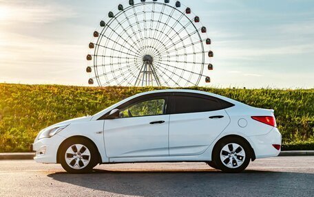 Hyundai Solaris II рестайлинг, 2014 год, 900 000 рублей, 7 фотография
