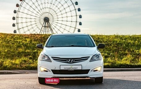 Hyundai Solaris II рестайлинг, 2014 год, 900 000 рублей, 3 фотография