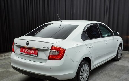 Skoda Rapid I, 2015 год, 947 000 рублей, 4 фотография