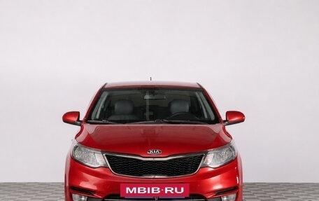 KIA Rio III рестайлинг, 2016 год, 929 000 рублей, 2 фотография