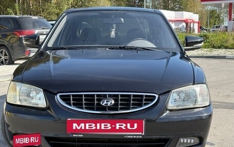 Hyundai Accent II, 2005 год, 435 000 рублей, 2 фотография
