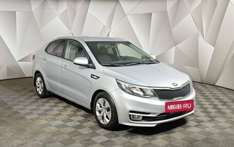 KIA Rio III рестайлинг, 2016 год, 1 099 000 рублей, 3 фотография