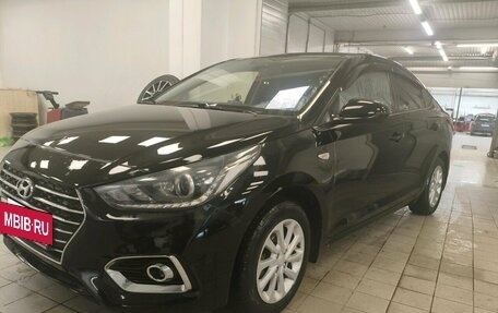 Hyundai Solaris II рестайлинг, 2018 год, 1 099 000 рублей, 3 фотография