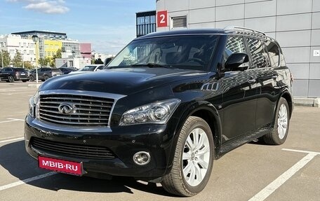 Infiniti QX80 I рестайлинг, 2014 год, 2 500 000 рублей, 1 фотография