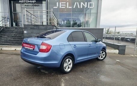 Skoda Rapid I, 2014 год, 830 000 рублей, 5 фотография