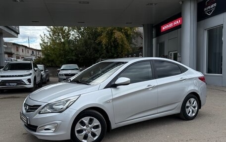 Hyundai Solaris II рестайлинг, 2014 год, 880 000 рублей, 1 фотография