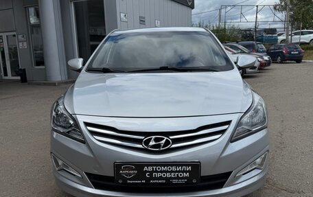 Hyundai Solaris II рестайлинг, 2014 год, 880 000 рублей, 2 фотография