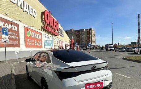 Hyundai Elantra, 2022 год, 2 150 000 рублей, 22 фотография