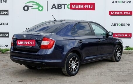 Skoda Rapid I, 2016 год, 924 000 рублей, 5 фотография