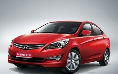 Hyundai Solaris II рестайлинг, 2016 год, 585 000 рублей, 1 фотография
