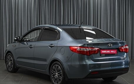 KIA Rio III рестайлинг, 2013 год, 980 111 рублей, 2 фотография