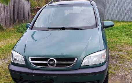 Opel Zafira A рестайлинг, 2003 год, 450 000 рублей, 1 фотография