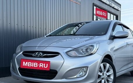 Hyundai Solaris II рестайлинг, 2012 год, 965 000 рублей, 6 фотография