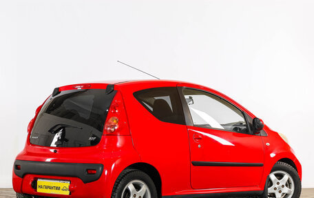 Peugeot 107 I рестайлинг, 2010 год, 599 000 рублей, 6 фотография