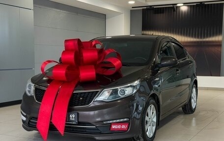 KIA Rio III рестайлинг, 2017 год, 1 147 000 рублей, 1 фотография