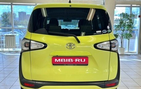 Toyota Sienta II, 2017 год, 1 199 000 рублей, 4 фотография
