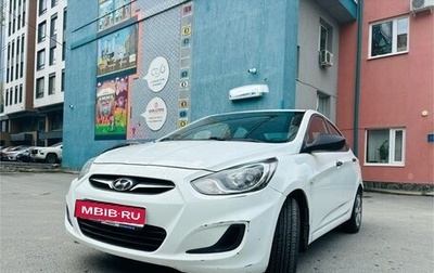 Hyundai Solaris II рестайлинг, 2014 год, 670 000 рублей, 1 фотография
