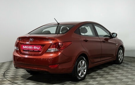Hyundai Solaris II рестайлинг, 2011 год, 700 000 рублей, 5 фотография