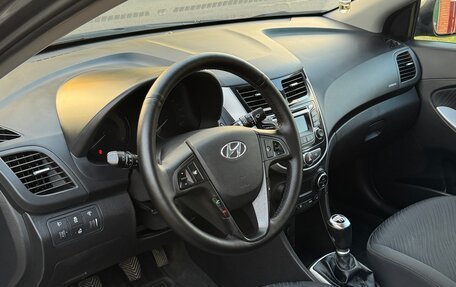 Hyundai Solaris II рестайлинг, 2015 год, 1 050 000 рублей, 22 фотография