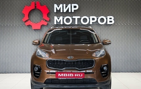 KIA Sportage IV рестайлинг, 2017 год, 1 630 000 рублей, 2 фотография