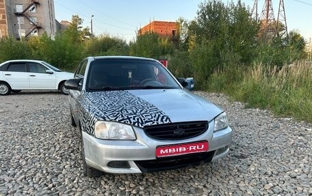 Hyundai Accent II, 2003 год, 210 000 рублей, 1 фотография