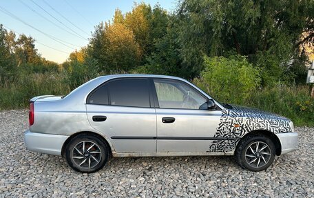 Hyundai Accent II, 2003 год, 210 000 рублей, 4 фотография