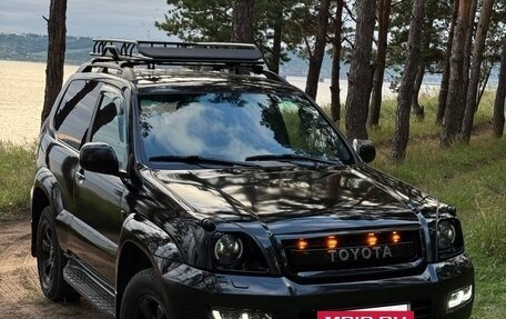 Toyota Land Cruiser Prado 120 рестайлинг, 2004 год, 1 600 000 рублей, 23 фотография
