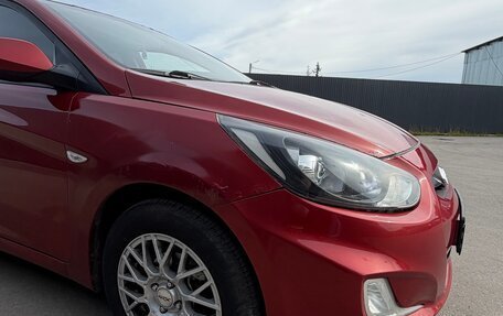 Hyundai Solaris II рестайлинг, 2012 год, 500 000 рублей, 19 фотография