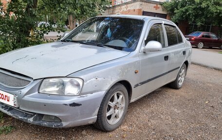Hyundai Accent II, 2004 год, 140 000 рублей, 4 фотография