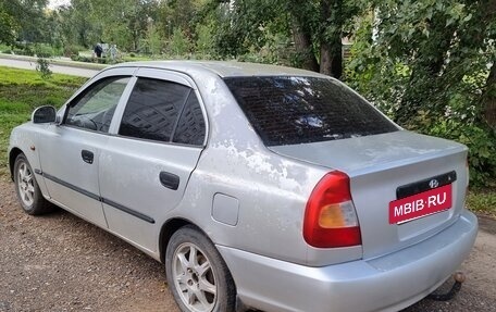 Hyundai Accent II, 2004 год, 140 000 рублей, 3 фотография