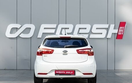 KIA Rio III рестайлинг, 2014 год, 730 000 рублей, 4 фотография