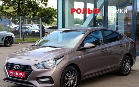 Hyundai Solaris II рестайлинг, 2018 год, 1 290 000 рублей, 1 фотография