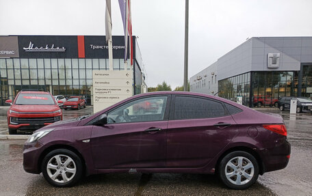 Hyundai Solaris II рестайлинг, 2012 год, 660 000 рублей, 12 фотография