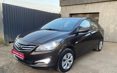 Hyundai Solaris II рестайлинг, 2015 год, 829 000 рублей, 9 фотография