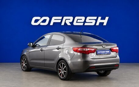 KIA Rio III рестайлинг, 2014 год, 977 077 рублей, 2 фотография