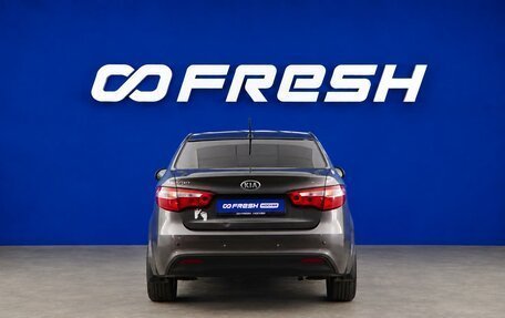KIA Rio III рестайлинг, 2014 год, 977 077 рублей, 4 фотография
