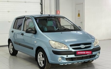 Hyundai Getz I рестайлинг, 2007 год, 469 000 рублей, 1 фотография
