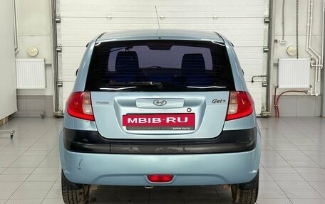 Hyundai Getz I рестайлинг, 2007 год, 469 000 рублей, 5 фотография