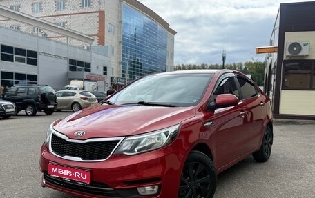 KIA Rio III рестайлинг, 2016 год, 890 000 рублей, 1 фотография