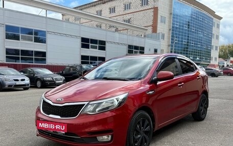 KIA Rio III рестайлинг, 2016 год, 890 000 рублей, 4 фотография