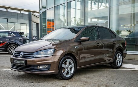 Volkswagen Polo VI (EU Market), 2016 год, 1 248 000 рублей, 3 фотография
