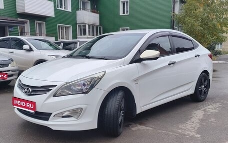 Hyundai Solaris II рестайлинг, 2014 год, 940 000 рублей, 1 фотография