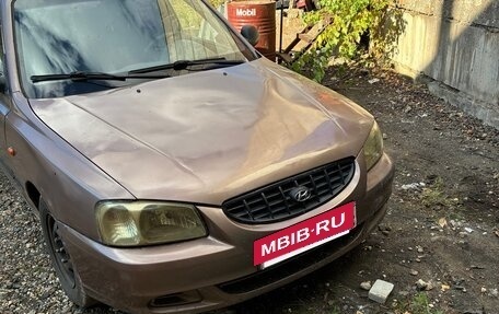 Hyundai Accent II, 2004 год, 160 000 рублей, 2 фотография