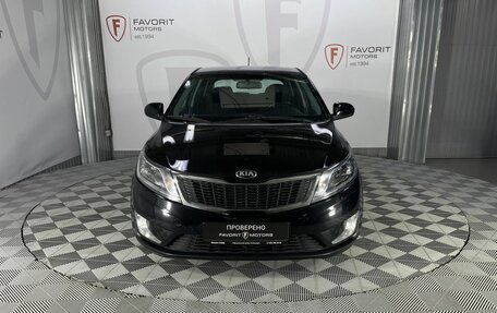 KIA Rio III рестайлинг, 2014 год, 950 000 рублей, 2 фотография
