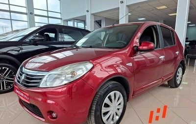 Renault Sandero I, 2012 год, 437 000 рублей, 1 фотография