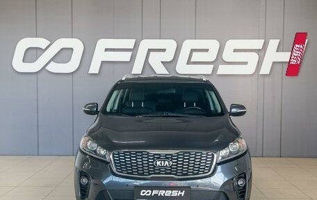 KIA Sorento III Prime рестайлинг, 2018 год, 2 590 000 рублей, 2 фотография