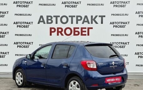 Renault Sandero II рестайлинг, 2014 год, 795 000 рублей, 7 фотография