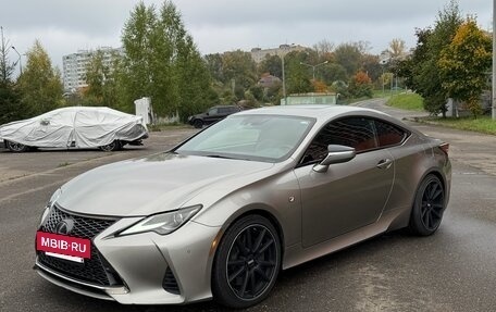 Lexus RC I рестайлинг, 2019 год, 4 500 000 рублей, 3 фотография